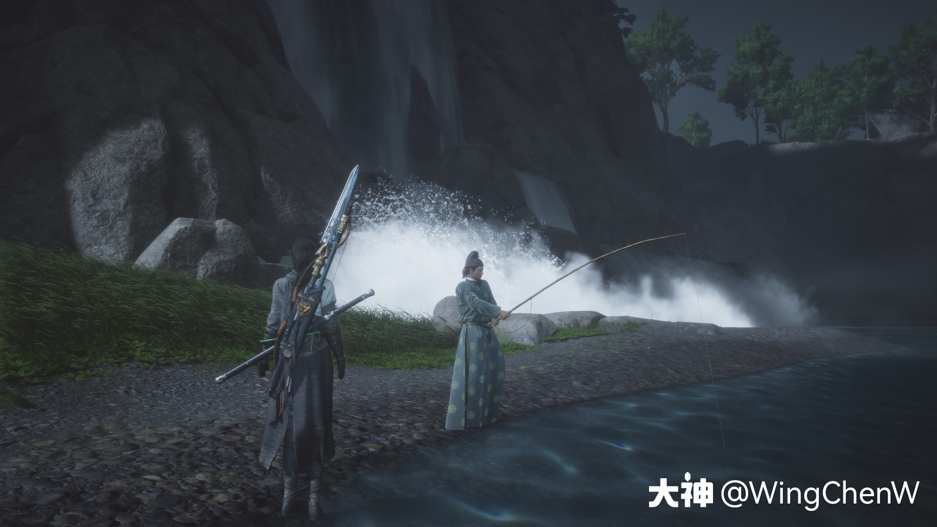 渔获之竞 in Qinghe - Chunqiu Pavilion