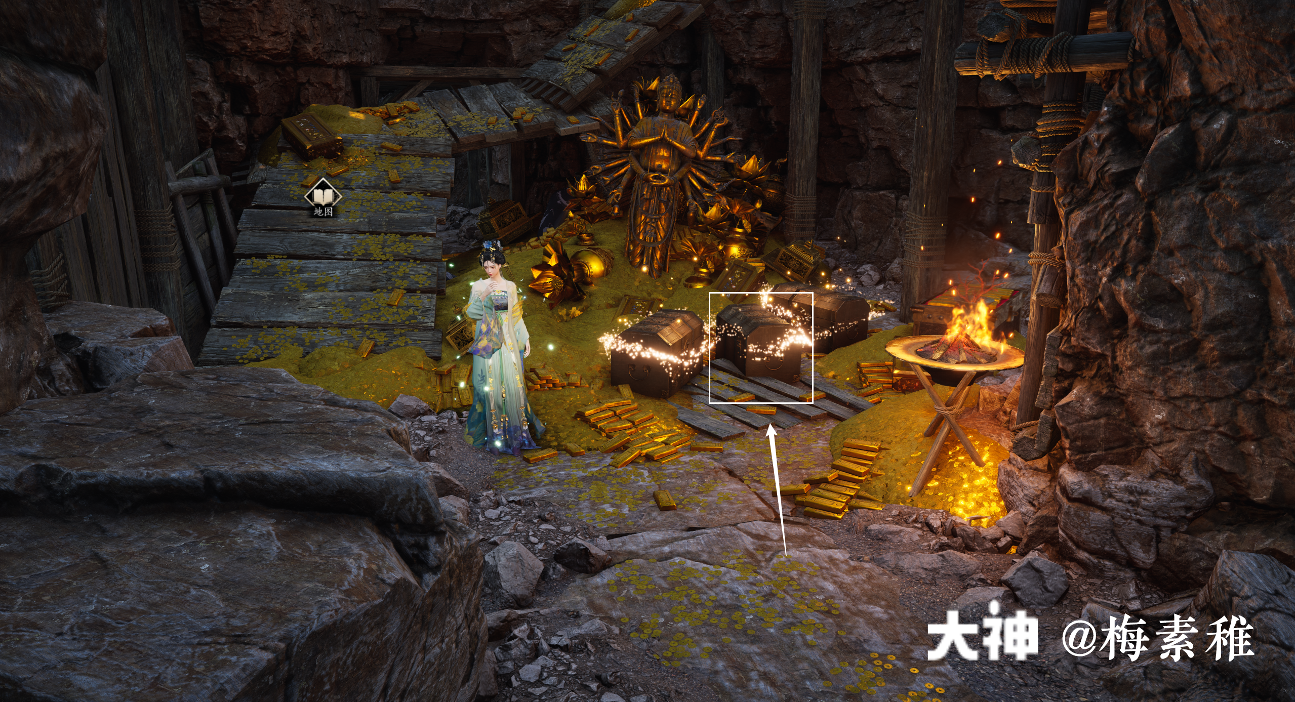 Treasure Chest in Hexi - Fenglong Mountain